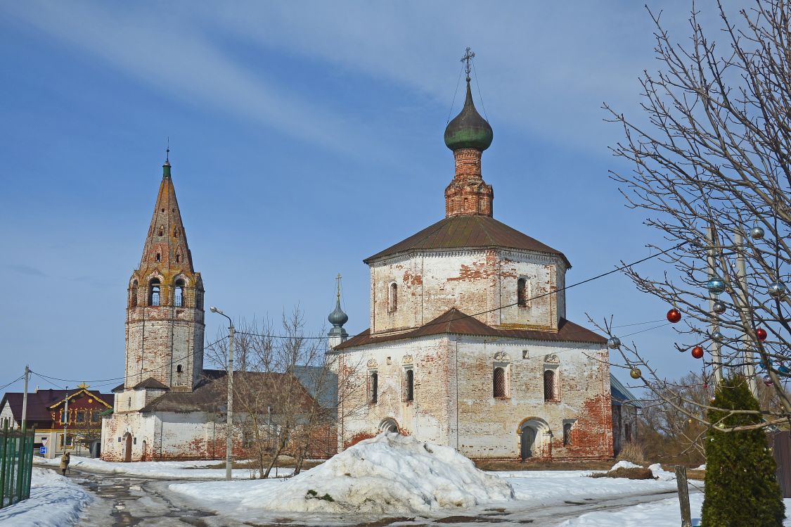 Храмовый комплекс. Церкви Воздвижения Креста Господня и Космы и Дамиана, Суздаль (Суздальский район, Владимирская область). фасады