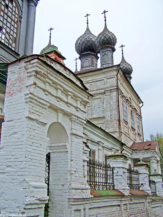 Церковь Воскресения Христова, Плёс (Приволжский район, Ивановская область). архитектурные детали