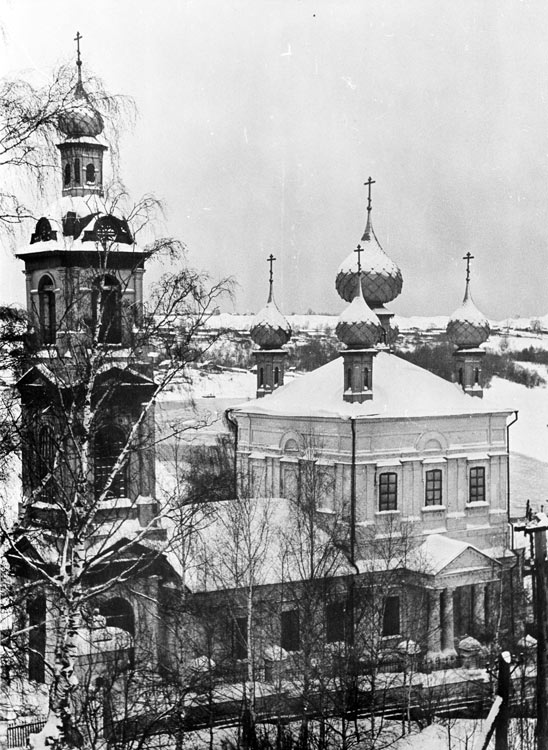 Церковь Воскресения Христова, Плёс (Приволжский район, Ивановская область). фасады, Вид с юга.