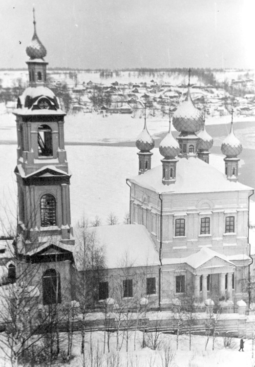 Плёс. Церковь Воскресения Христова. архивная фотография, Вид с юга.