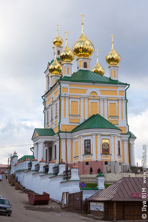 Плёс. Церковь Воскресения Христова. фасады