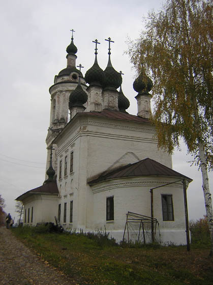 Плёс. Церковь Варвары великомученицы. фасады