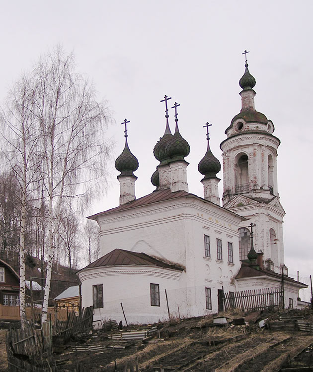 Плёс. Церковь Варвары великомученицы. фасады