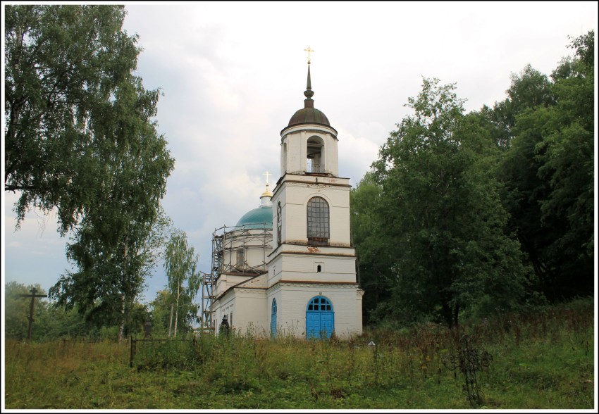 Плёс. Церковь Спаса Преображения. фасады