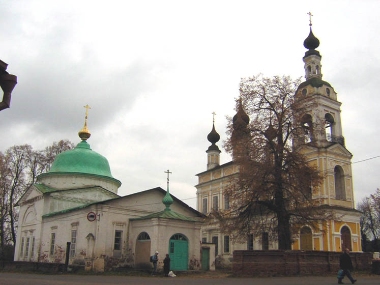 Плёс. Храмовый комплекс Троицкой слободы. фасады