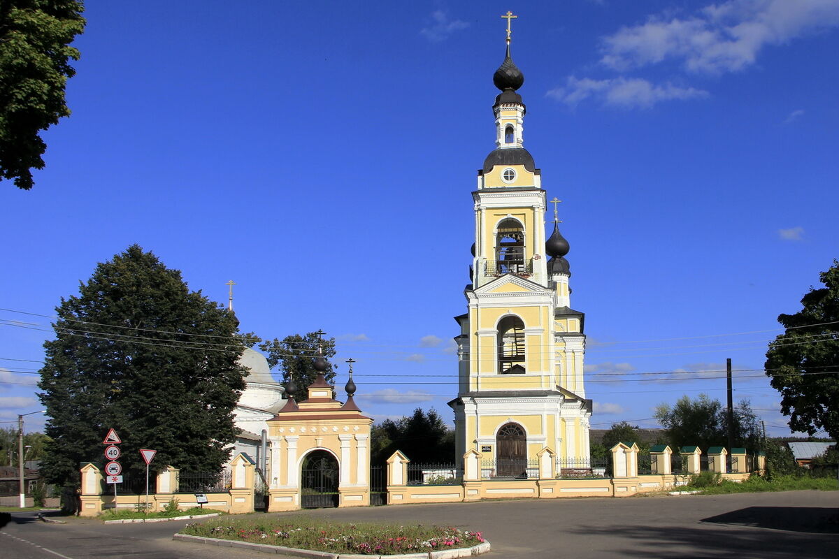 Храмовый комплекс Троицкой слободы, Плёс (Приволжский район, Ивановская область). фасады