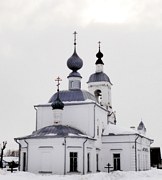 Церковь Воскресения Словущего, Вид с алтарной (восточной) стороны<br>, Толпыгино, Приволжский район, Ивановская область