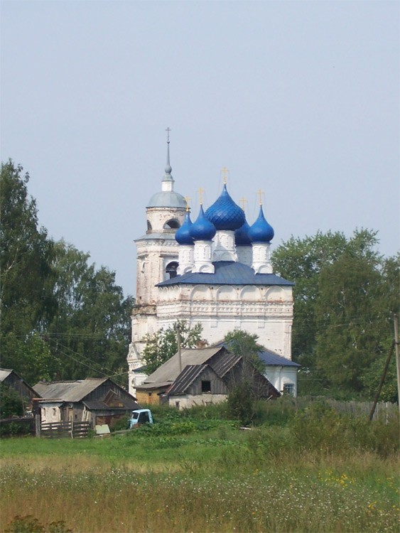 Церковь Спаса Нерукотворного Образа, Спасское (Приволжский район, Ивановская область). фасады