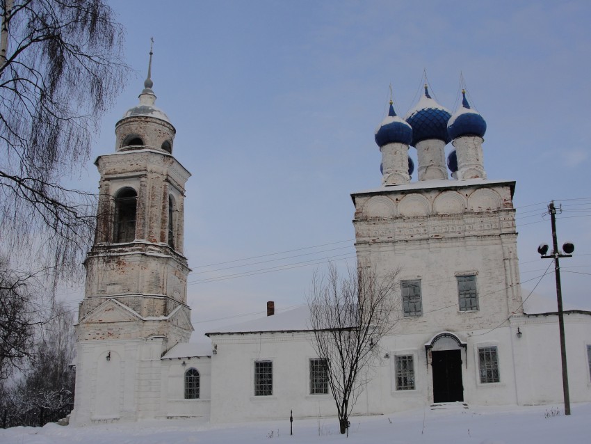 Спасское. Церковь Спаса Нерукотворного Образа. фасады