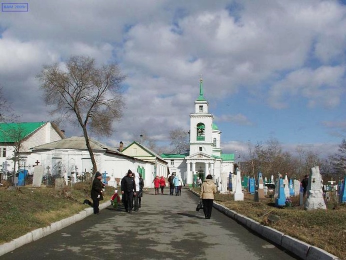 Собор Троицы Живоначальной, Красноярск (Красноярск, город, Красноярский край). общий вид в ландшафте