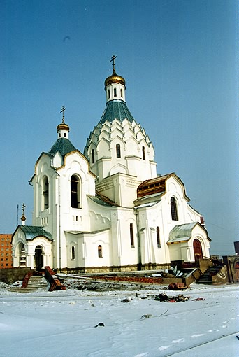 Церковь Чуда Михаила Архангела в Хонех, Красноярск (Красноярск, город, Красноярский край). фасады