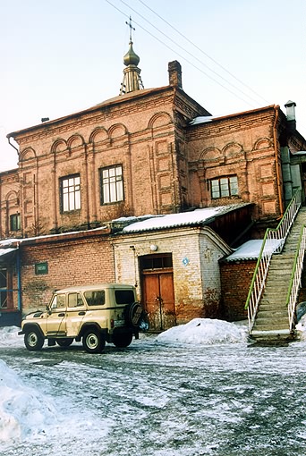 Церковь Николая Чудотворца при Первой городской больнице, Красноярск (Красноярск, город, Красноярский край). документальные фотографии