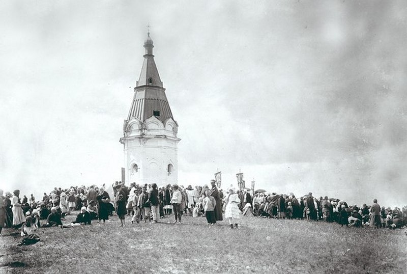 Красноярск. Часовня Параскевы Пятницы. архивная фотография, 1910 год с сайта http://www.j100.ru/