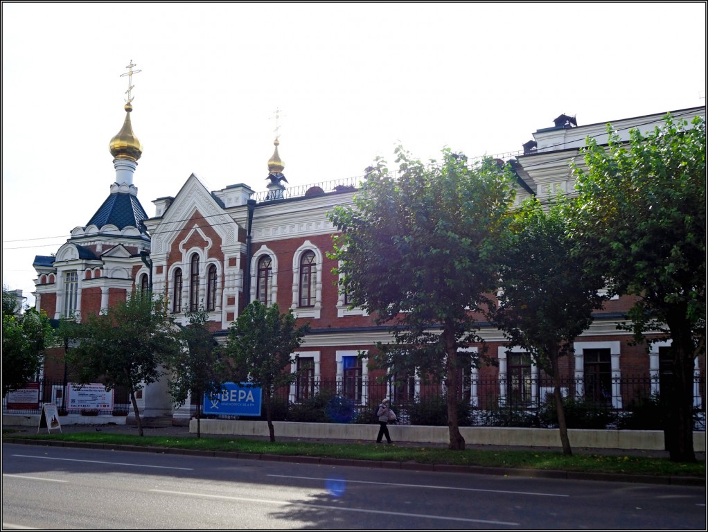 Красноярск. Церковь Иоанна Предтечи в архиерейском доме. фасады