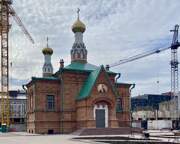 Красноярск. Николая Чудотворца при Первой городской больнице, церковь