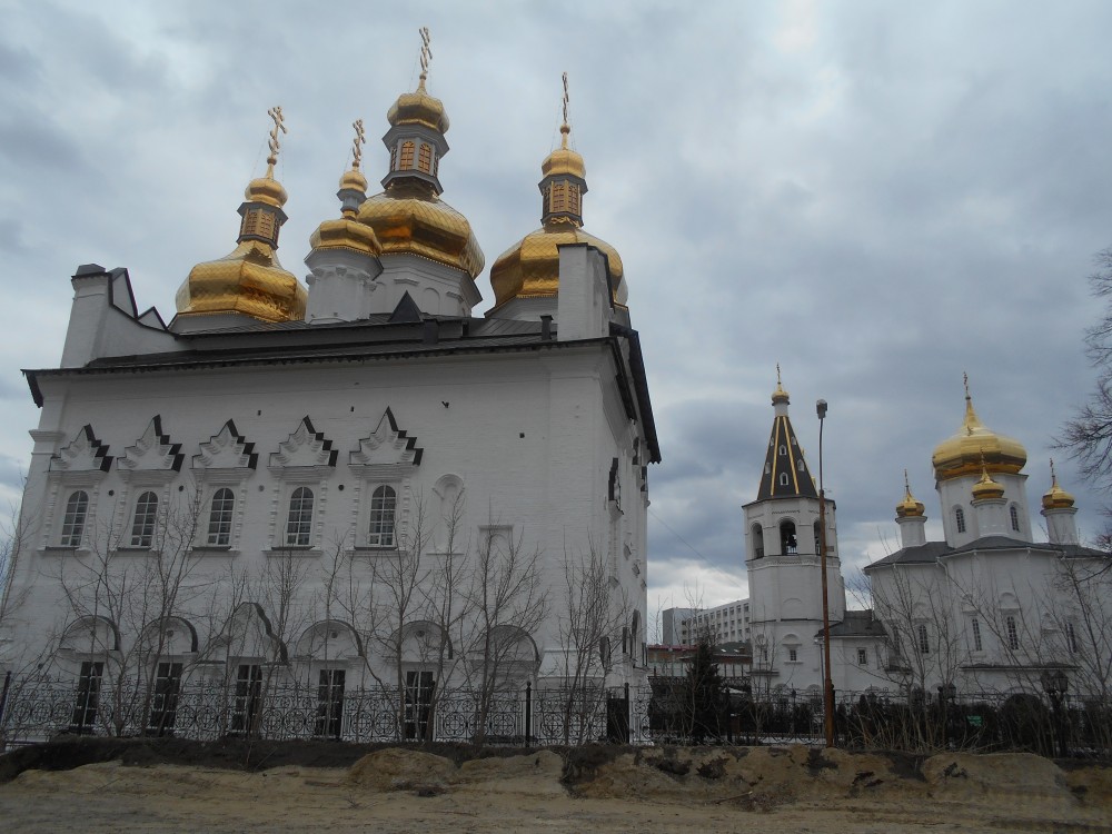 Тюмень. Троицкий монастырь. фасады