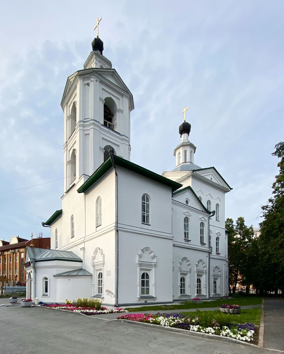 Тюмень. Церковь Михаила Архангела. фасады, Вид с юго-запада