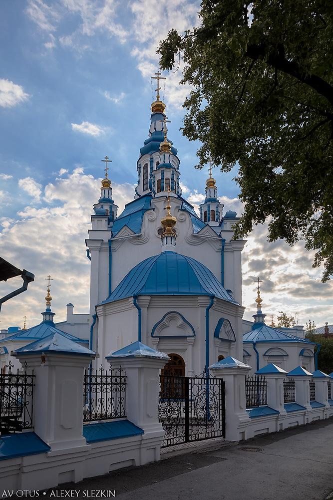 фасады. Кафедральный собор иконы Божией Матери "Знамение", Тюмень (Тюмень, город, Тюменская область)