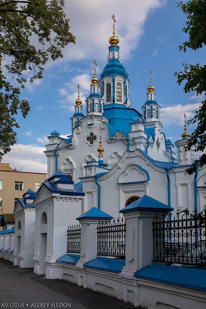 архитектурные детали. Кафедральный собор иконы Божией Матери "Знамение", Тюмень (Тюмень, город, Тюменская область)