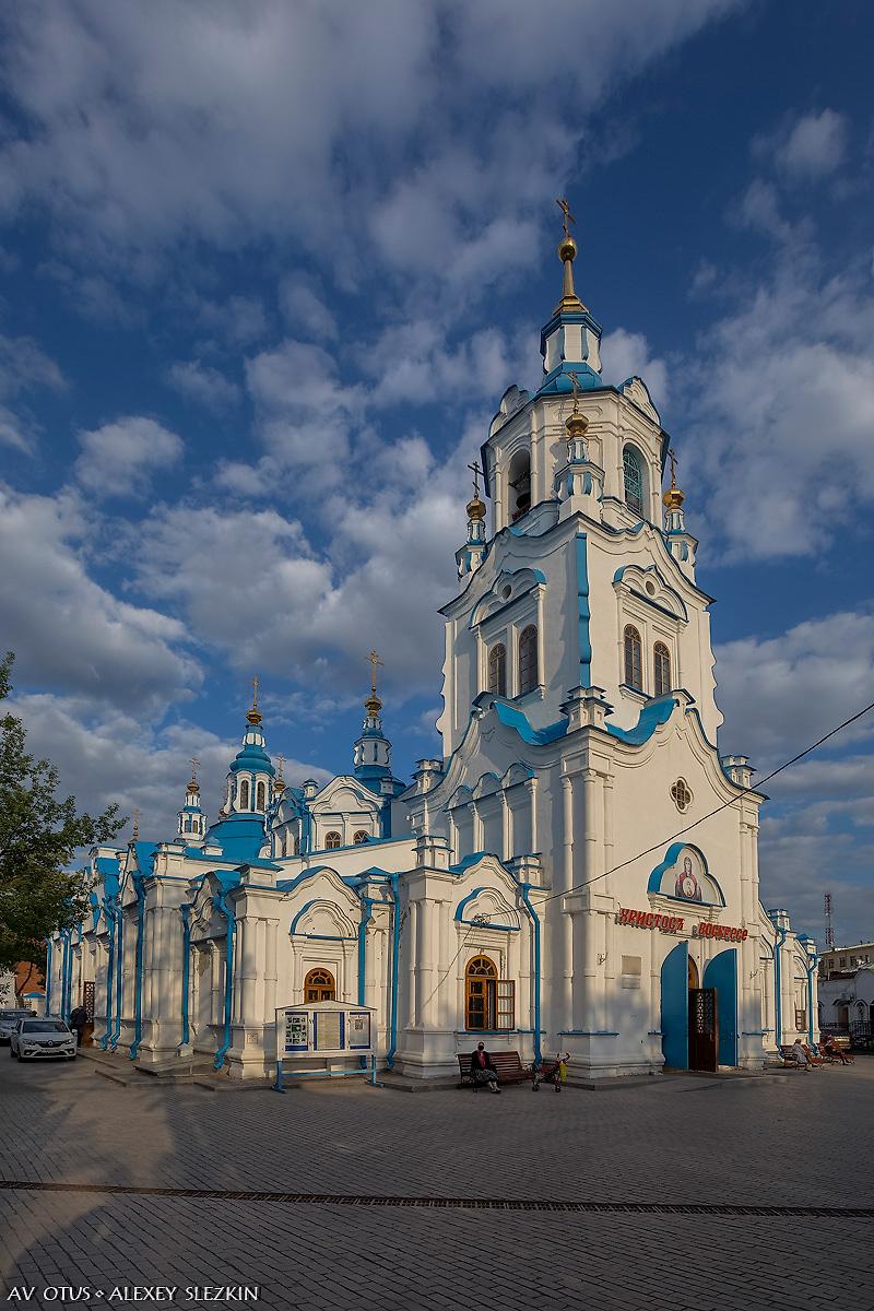 фасады. Кафедральный собор иконы Божией Матери "Знамение", Тюмень (Тюмень, город, Тюменская область)