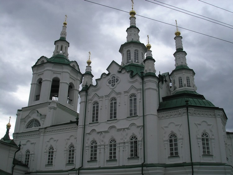 Церковь Спаса Нерукотворного Образа, Тюмень (Тюмень, город, Тюменская область). архитектурные детали