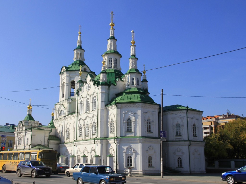 Церковь Спаса Нерукотворного Образа, Тюмень (Тюмень, город, Тюменская область). фасады