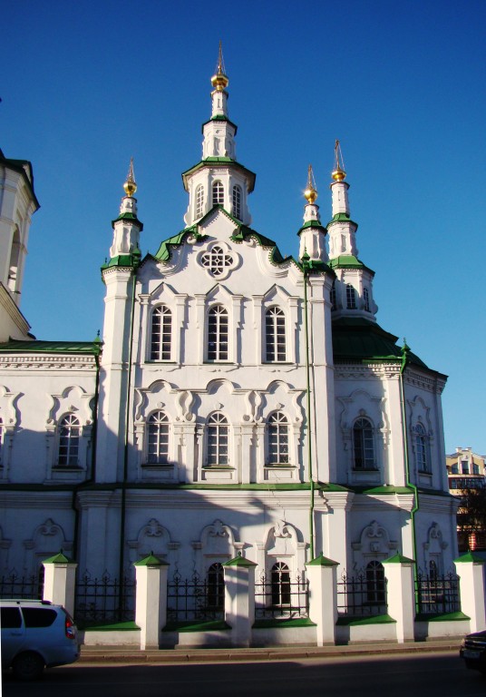 Церковь Спаса Нерукотворного Образа, Тюмень (Тюмень, город, Тюменская область). архитектурные детали