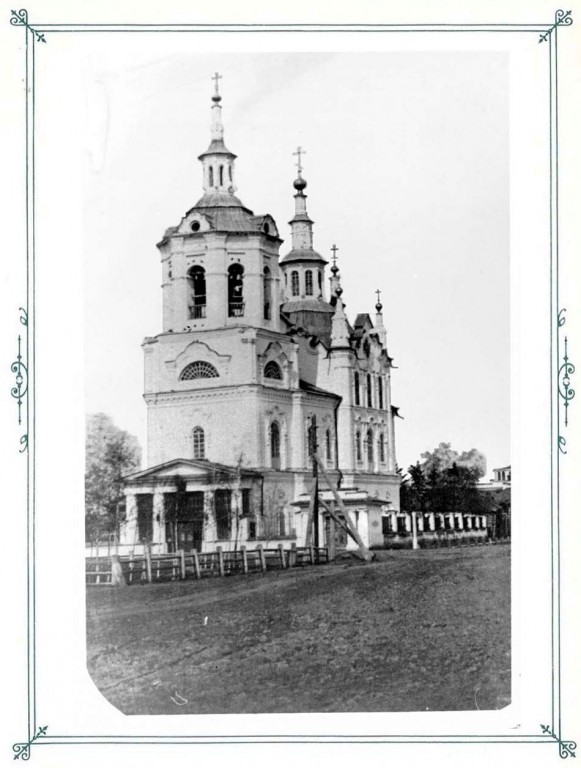 Церковь Спаса Нерукотворного Образа, Тюмень (Тюмень, город, Тюменская область). архивная фотография, Спасская церковь.