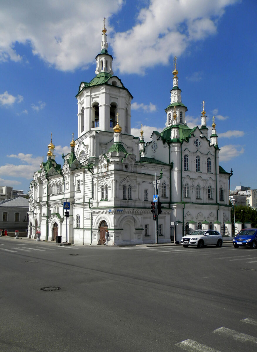 Церковь Спаса Нерукотворного Образа, Тюмень (Тюмень, город, Тюменская область). фасады, .