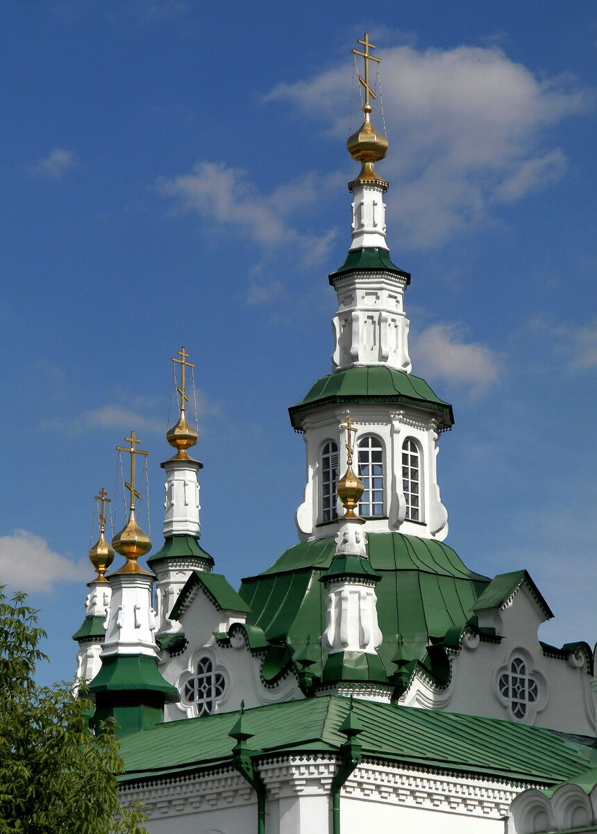 Церковь Спаса Нерукотворного Образа, Тюмень (Тюмень, город, Тюменская область). архитектурные детали
