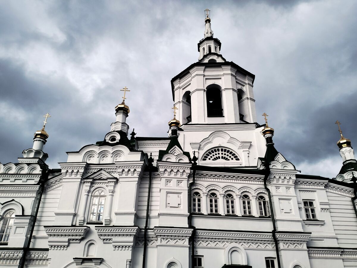 Церковь Спаса Нерукотворного Образа, Тюмень (Тюмень, город, Тюменская область). архитектурные детали