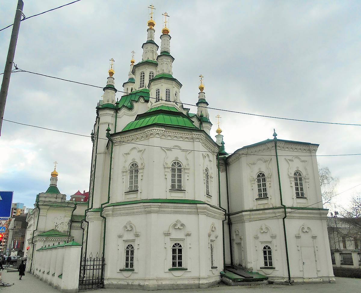 архитектурные детали. Церковь Спаса Нерукотворного Образа, Тюмень (Тюмень, город, Тюменская область)