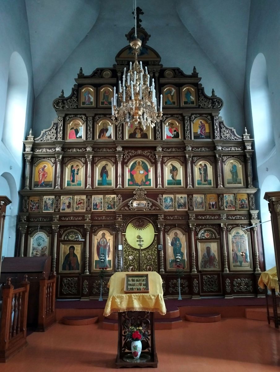 Церковь Воздвижения Креста Господня, Тюмень (Тюмень, город, Тюменская область). интерьер и убранство, Интерьер центральной части