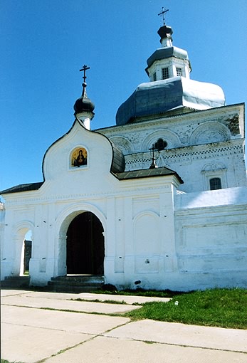 Абалак. Абалакский Знаменский монастырь. фасады, Святые ворота
