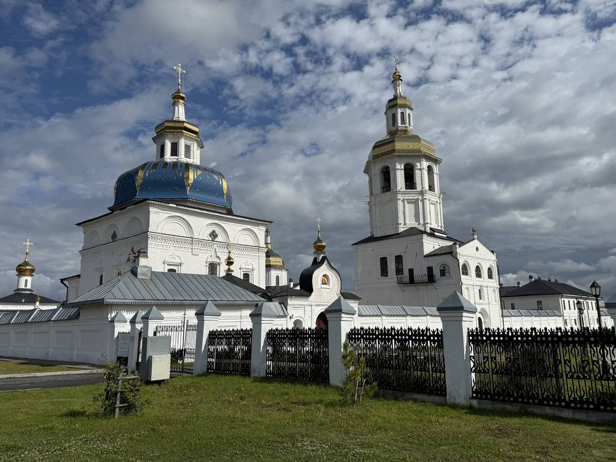 Абалакский Знаменский монастырь, Абалак (Тобольский район и г. Тобольск, Тюменская область). фасады, Вид с северо-запада