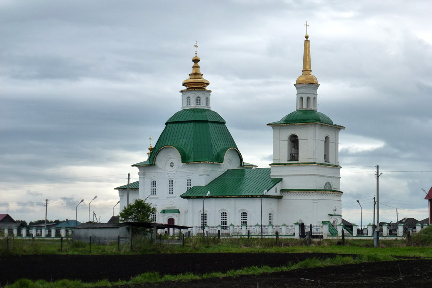 Преображенка. Церковь Спаса Преображения. фасады