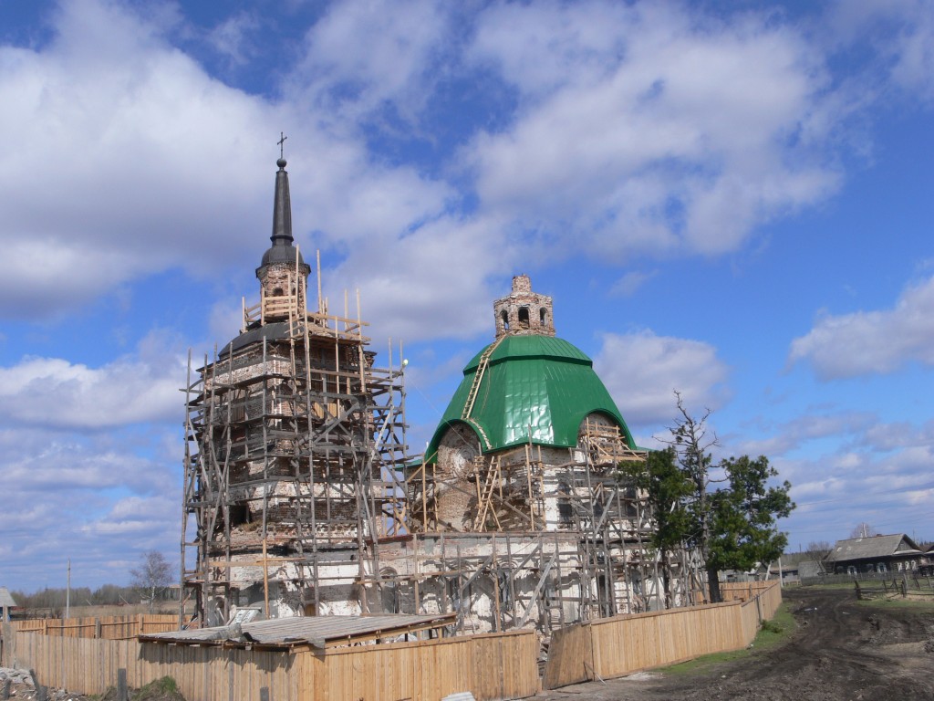 Церковь Спаса Преображения, Преображенка (Тобольский район и г. Тобольск, Тюменская область). документальные фотографии