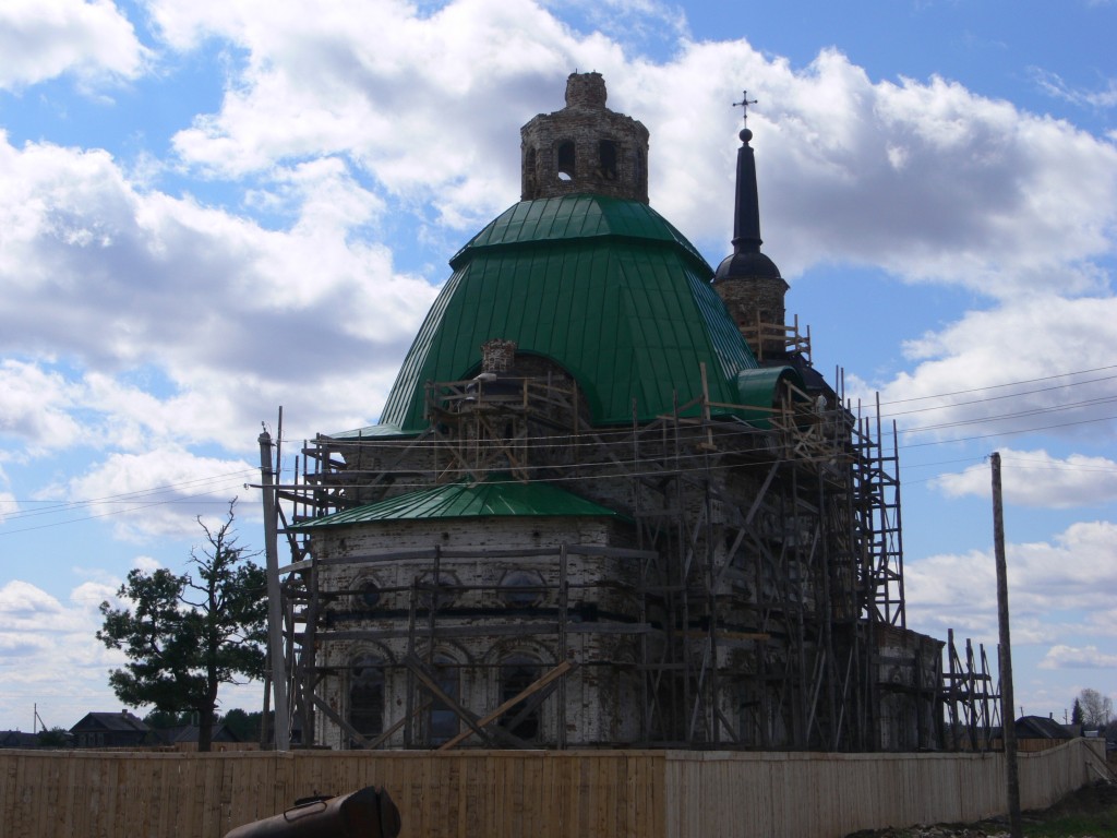 Преображенка. Церковь Спаса Преображения. документальные фотографии, 2006