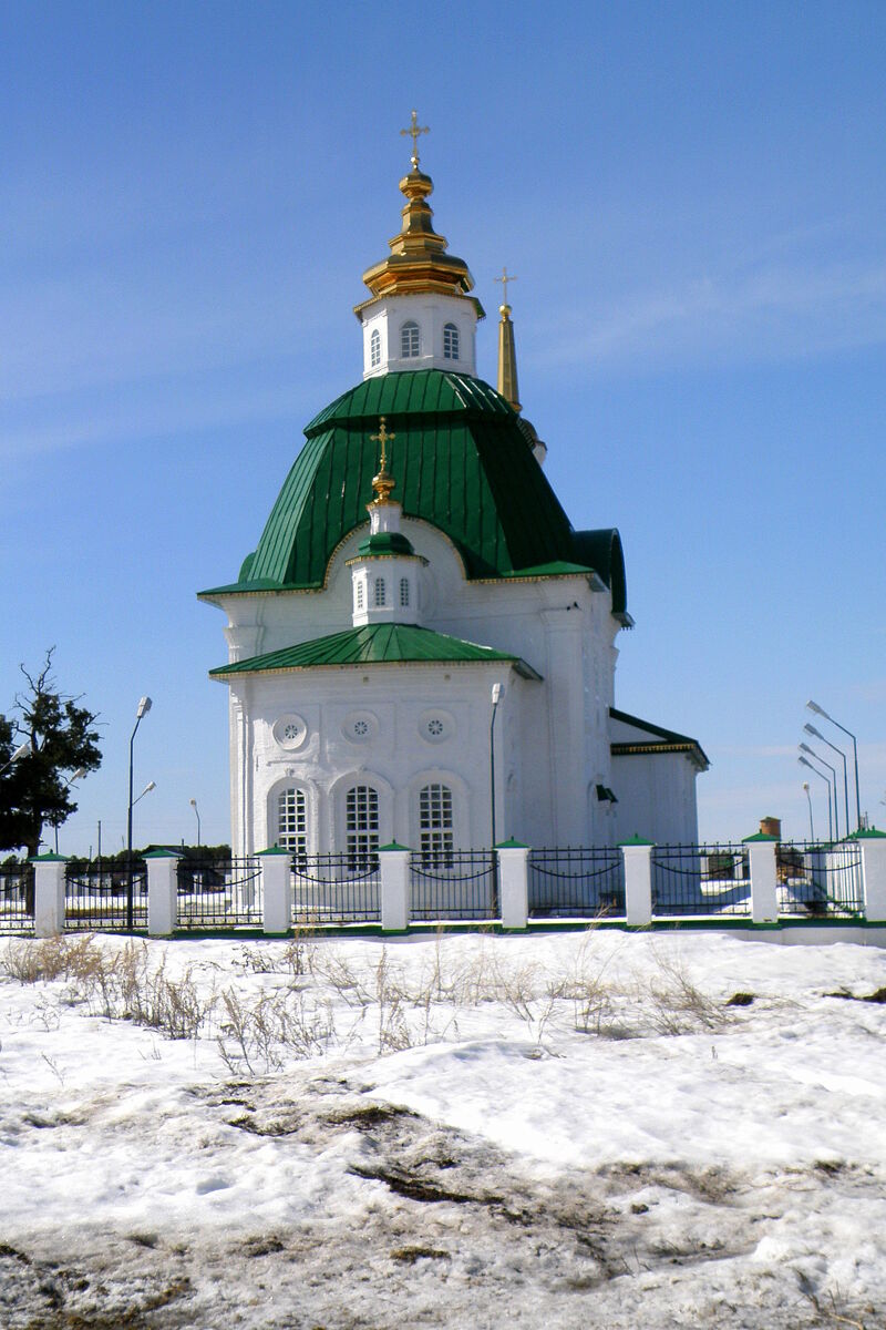 Церковь Спаса Преображения, Преображенка (Тобольский район и г. Тобольск, Тюменская область). фасады