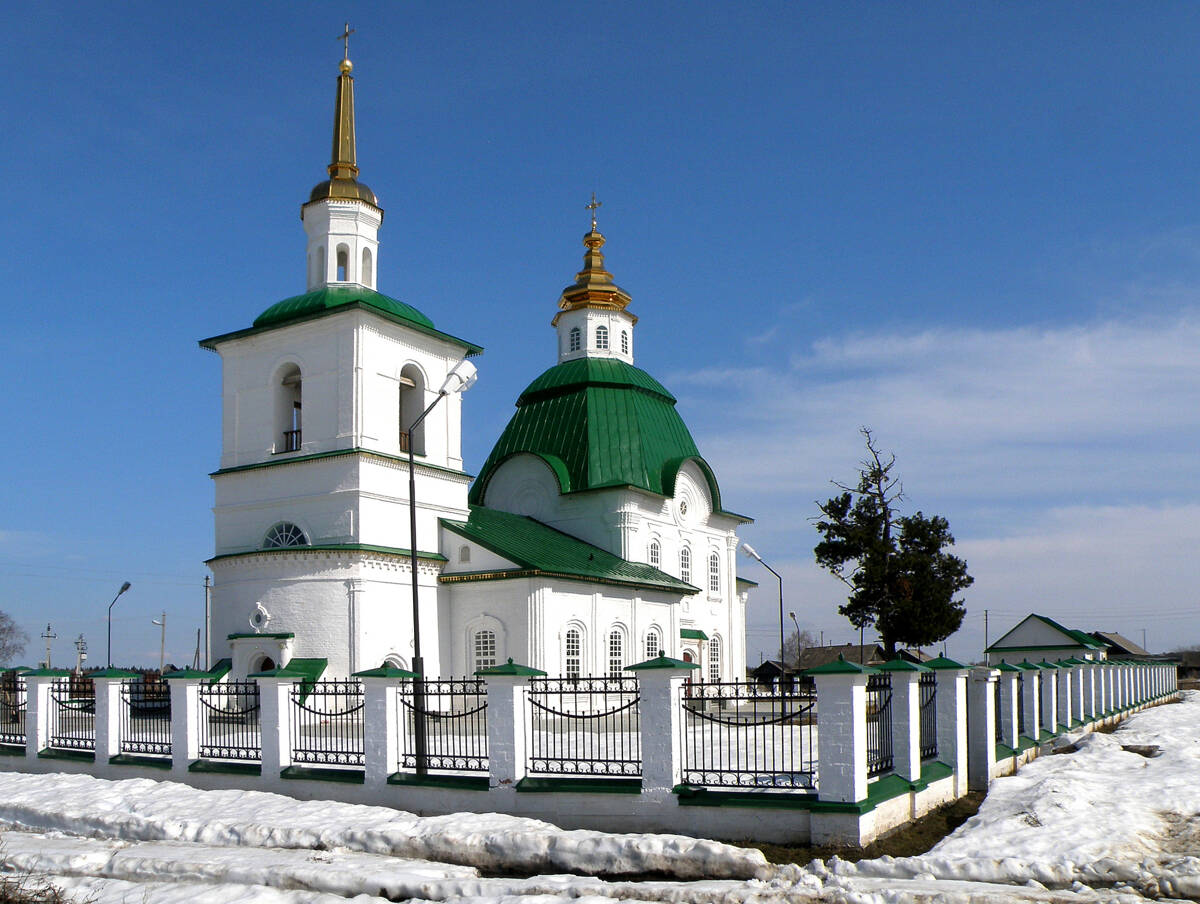 Церковь Спаса Преображения, Преображенка (Тобольский район и г. Тобольск, Тюменская область). фасады