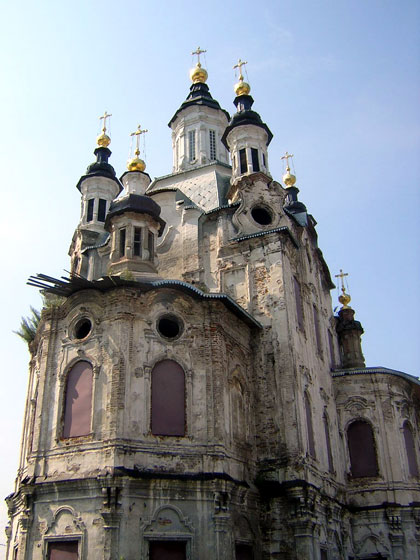 Тобольск. Церковь Захарии и Елисаветы. фасады