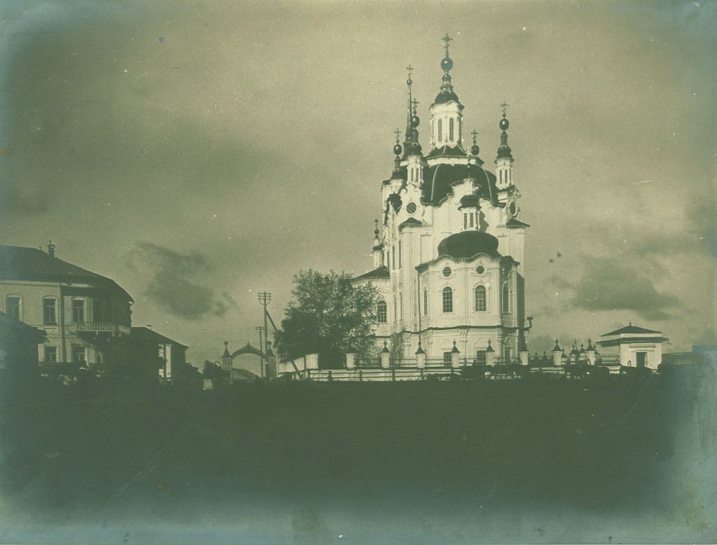 Тобольск. Церковь Захарии и Елисаветы. архивная фотография, Фото 1904 года. Автор Пётр Русанов
