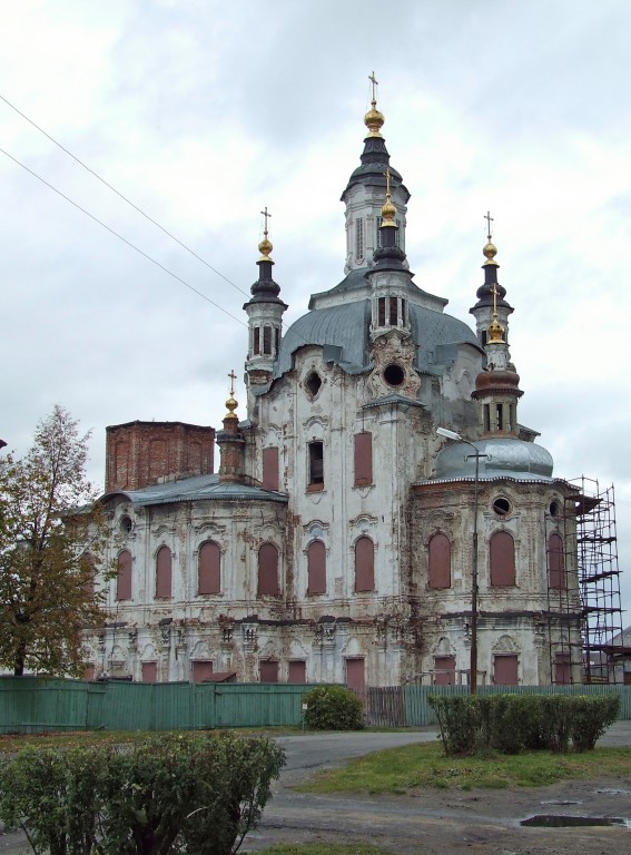 Тобольск. Церковь Захарии и Елисаветы. фасады