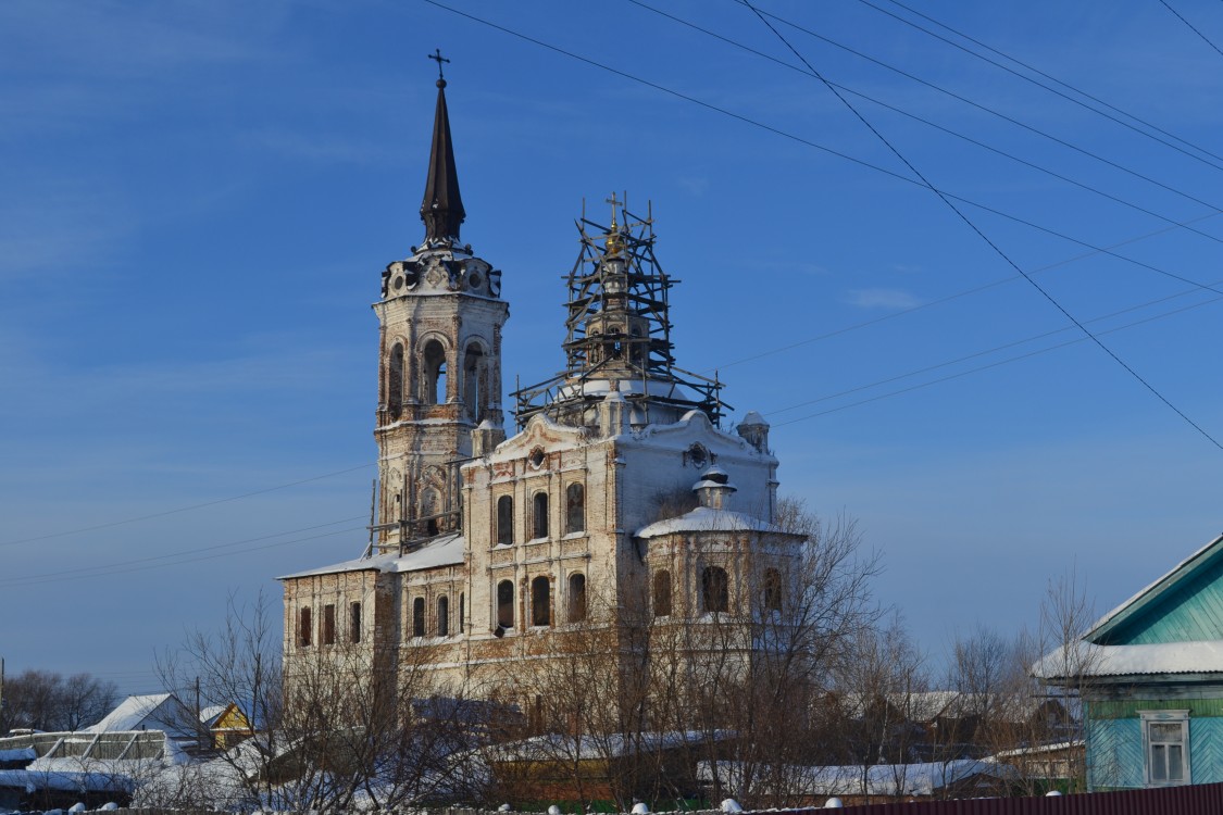 Церковь Воздвижения Креста Господня, Тобольск (Тобольский район и г. Тобольск, Тюменская область). фасады, Фото Людмилы Васильковой