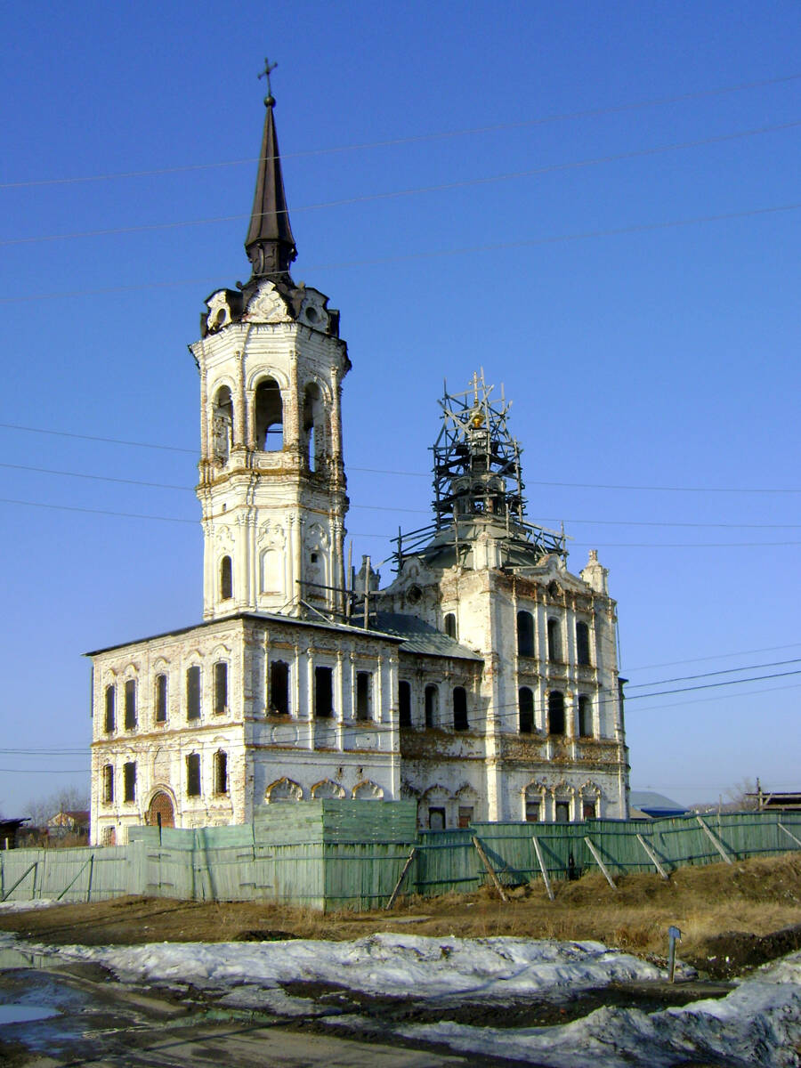 Церковь Воздвижения Креста Господня, Тобольск (Тобольский район и г. Тобольск, Тюменская область). документальные фотографии