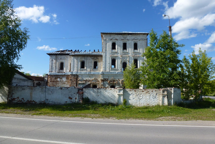 Церковь Сретения Господня, Тобольск (Тобольский район и г. Тобольск, Тюменская область). общий вид в ландшафте
