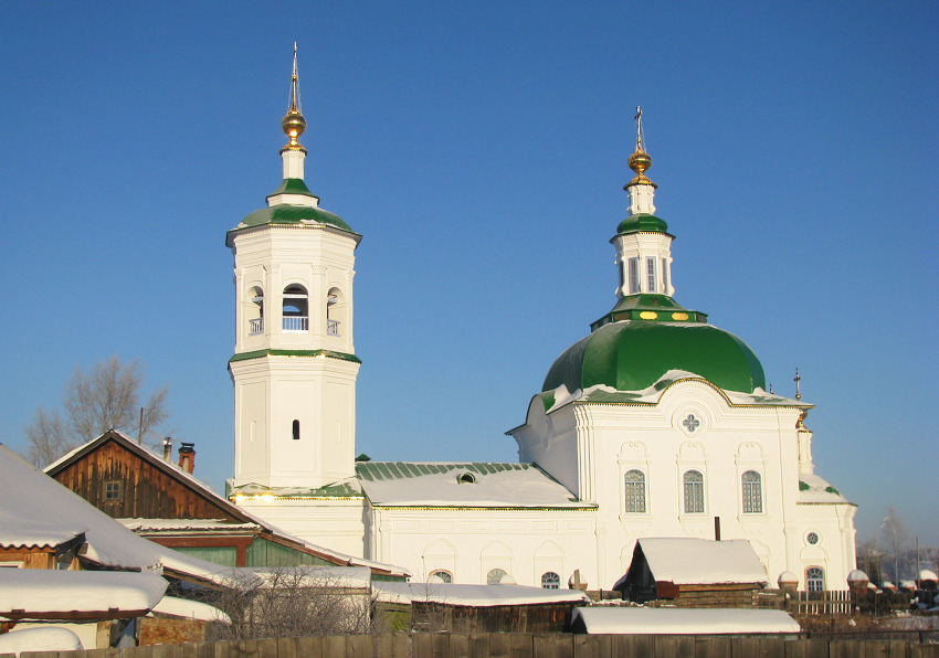 Тобольск. Церковь Андрея Первозванного. фасады