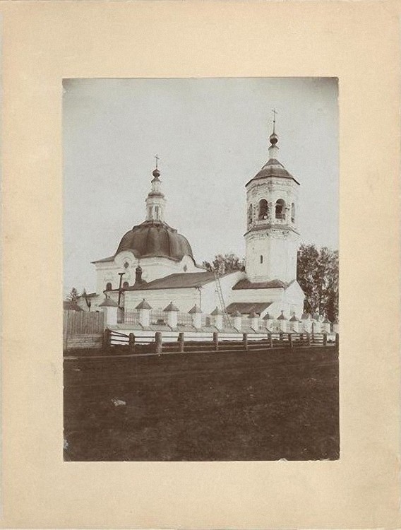 Церковь Андрея Первозванного, Тобольск (Тобольский район и г. Тобольск, Тюменская область). архивная фотография, Фото 1914 года из фондов Тобольского историко-архитектурного музея-заповедника