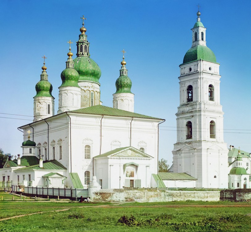 Тобольск. Кафедральный собор Софии, Премудрости Божией. архивная фотография, Фотография С.М. Прокудина-Горского, 1912 год. Источник - сайт проекта 