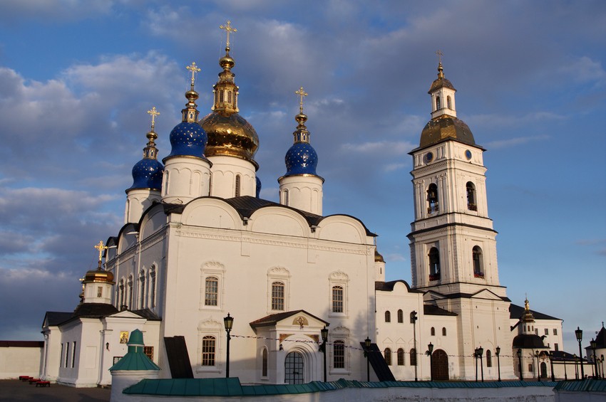 Тобольск. Кафедральный собор Софии, Премудрости Божией. фасады, Вид с северо-запада